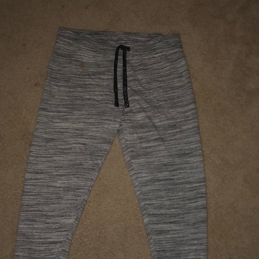 gray joggers/sweats